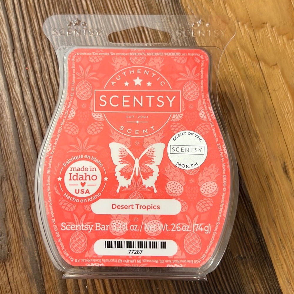 SCENTSY Desert Tropics Wax Bar